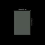 Lacre de PVC Termo Encolhível 115mm X 200mm Cristal - 200 unidades