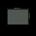 Lacre em PVC Termo Encolhível 115mm X 80mm Cristal - 1000 unidades