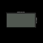 Lacre em PVC Termo Encolhível 250mm X 80mm Cristal - 1.000 unidades