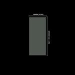 Lacre em PVC Termo Encolhível 60mm X 185mm Cristal - 1.000 unidades