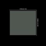 Lacre em PVC Termo Encolhível 97mm X 135mm Cristal - 500 unidades