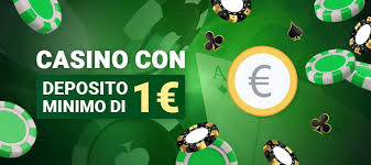 Casinò AAMS con Deposito Minimo Gioca con 1 Euro