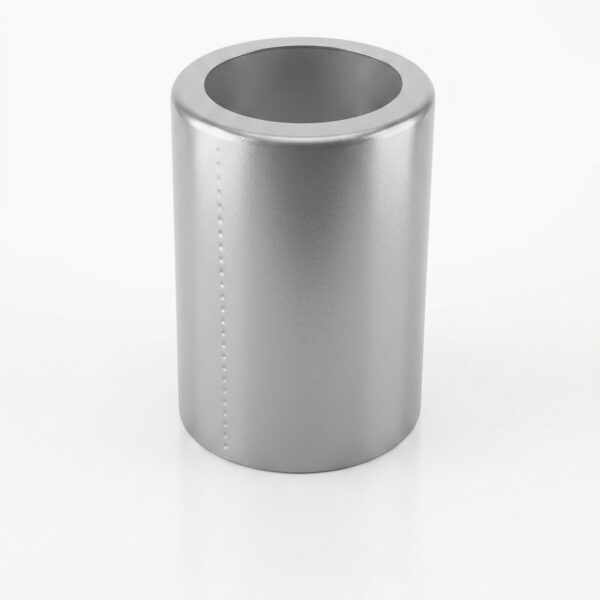 Cápsulas Abertas em PVC Termo Encolhível 34mm X 60mm Prata- 3.000 unidades