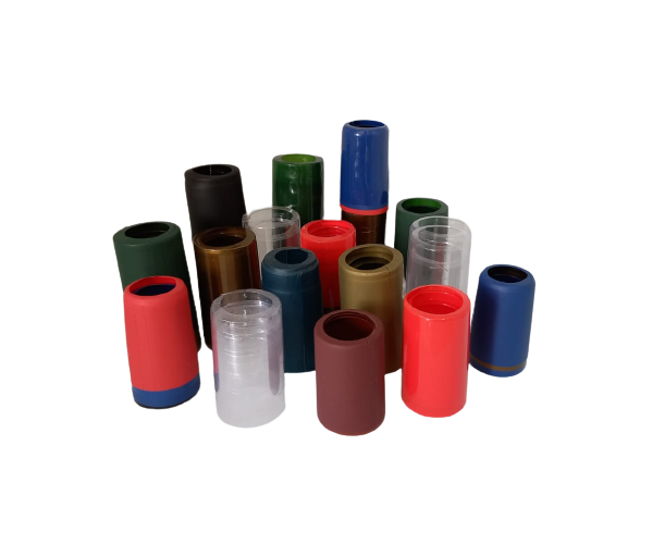 Kit 600 Cápsulas em PVC Termo Encolhível