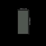 Lacre em PVC Termo Encolhível 72mm X 170mm Cristal - 1.000 unidades