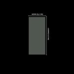 Lacre em PVC Termo Encolhível 82mm X 165mm Cristal - 100 unidades